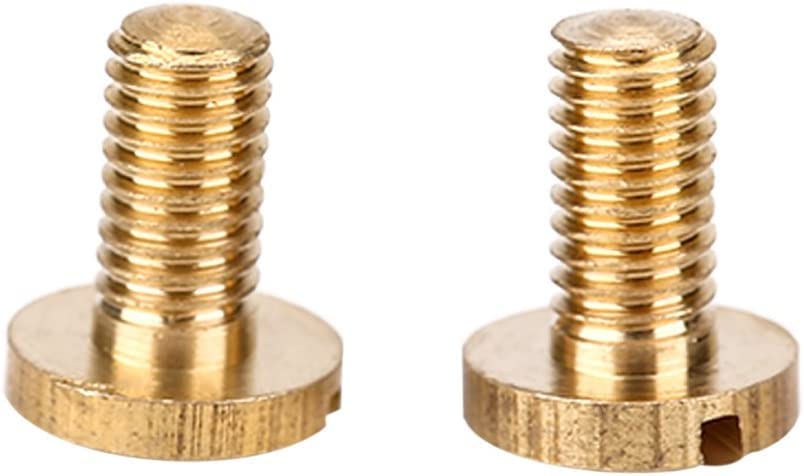 Tuoren 1 Set Of Alto Saxophone Repair Kits Wind Musical Instrument Parts With Rat Tail Screws + Round Head Screws + Nut Diy Acce