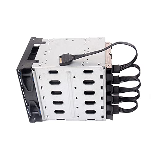 Rgeek Sata Power Splitter Cable, 15 Pin Sata To 5 Sata Power Splitter Cable Apply For Hdd?Ssd?Optical Drives Sata Power Cable  24 Inches