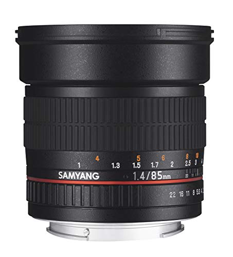 Samyang Sy85M P 85Mm F1.4 Lens For Pentax , Black