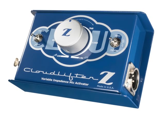 Cloud Microphones   Cloudlifter Cl Z   Vari Z Mic Activator   Ultra Clean Microphone Preamp Gain Variable Impedance Control   Us
