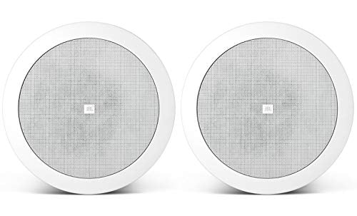 Jbl Professional 24Ct Micro 4.5 Inch Background/Foregroundceiling Speaker, White, Sold As Pair