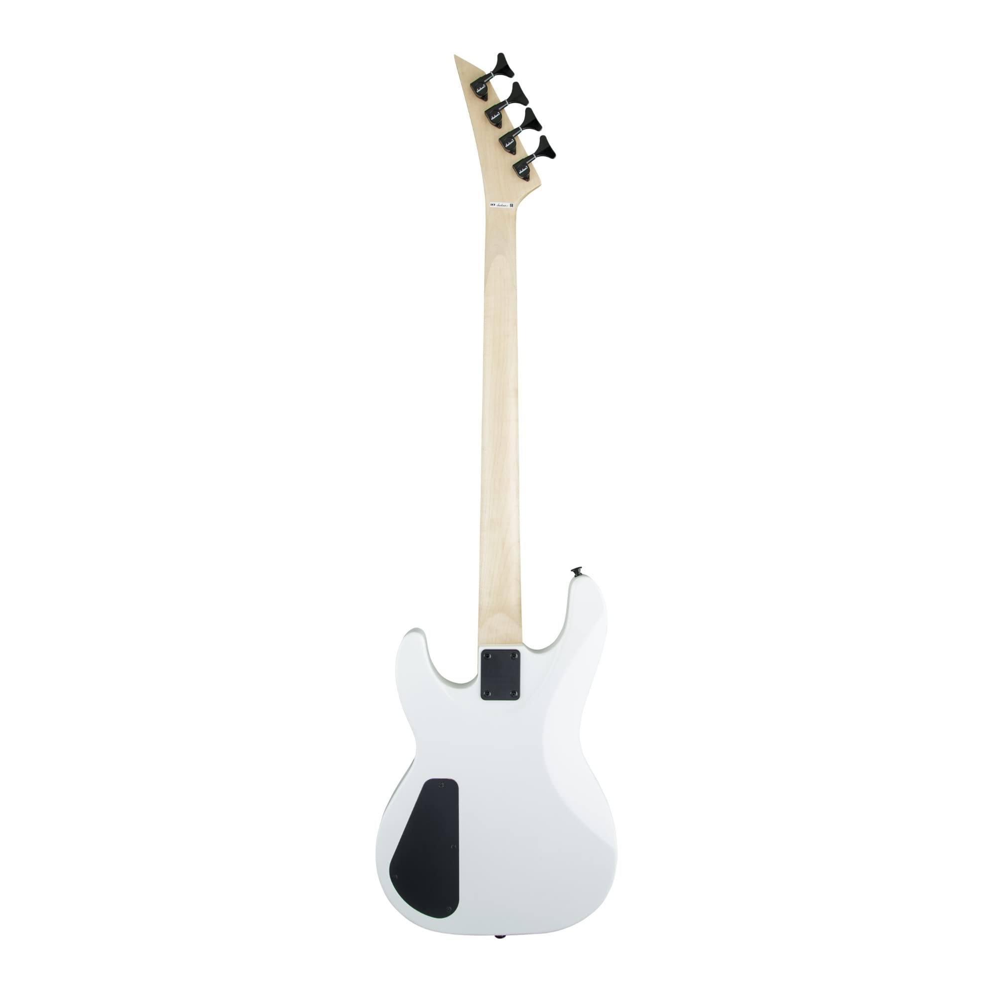 Jackson Js Series Concert Bass Js2 Electric Bass Guitar, Amaranth Fingerboard, Snow White