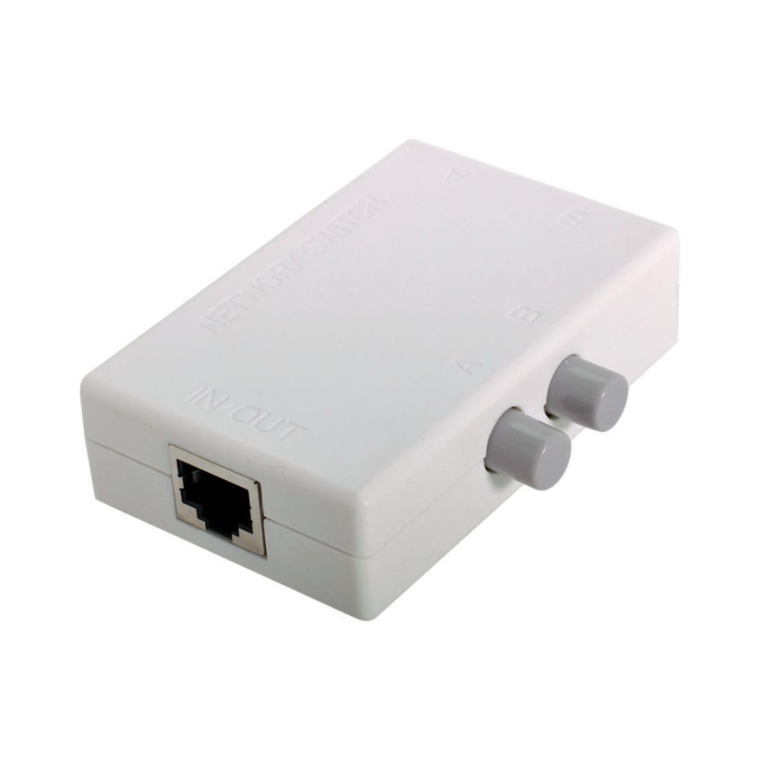 Chenyang Rj45 Switcher Adapter 2 In 1 Out & 1 In 2 Out Manual Sharing Network Switch Splitter Selector Adapter Hub Box