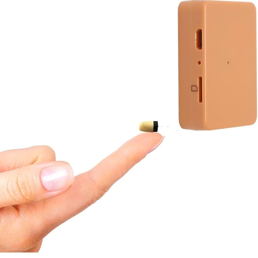 Safetynet Gsm Box Full Hd With Clear Voice With Dual Way Talking Invisible Earpiece With Gsm Box Transmitter With Free Earpiece