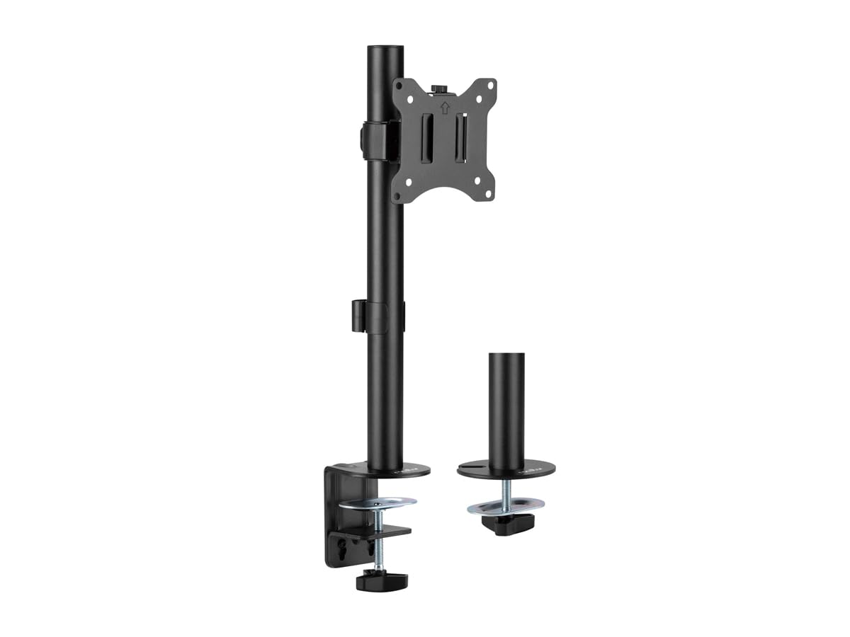 Ergoreach Ep3 Premium Single Monitor Arm Mount, C-Clamp & Grommet - Supports: Up