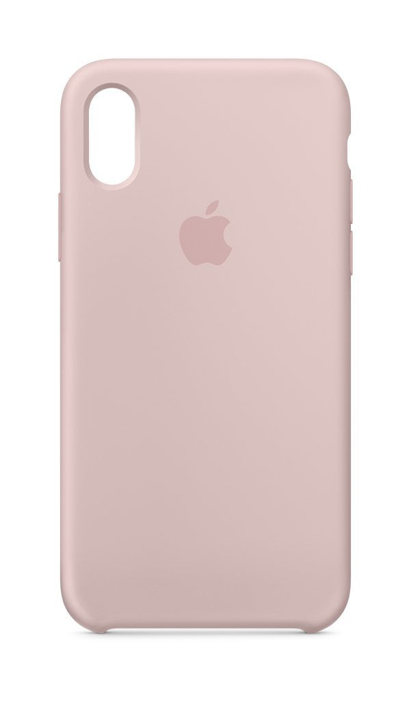 Apple iPhone X Silicone Case - Pink Sand