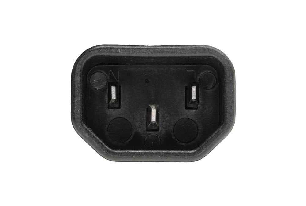 Sf Cable 8'' 18/3 Awg Right Angle Iec 60320 C14 To C13 Power Extension Cord, 10Amp, 250V, Compaitable For Pc, Monitor, Scanner O