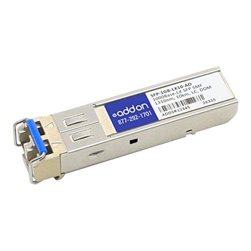 Addon Meraki Cisco Sfp 1Gb Lx10 Compatible Taa Compliant 1000Base Lx Sfp Transceiver (Smf, 1310Nm, 10Km, Lc, Dom)