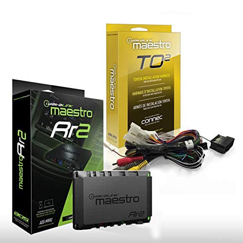 Maestro Rr Ads Mrr2 Universal Radio Replacement & Steering Wheel Interface + Idatalink Hrn Rr To2 Integration Adapter Fits Selec