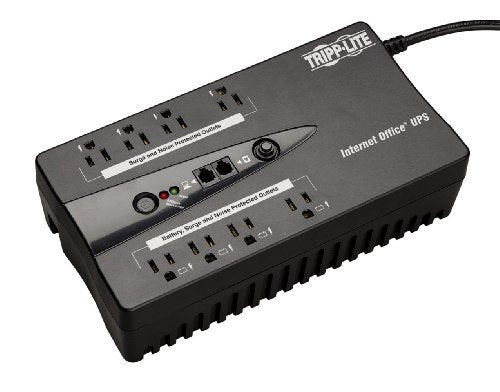 Tripp Lite Genuine 8 Outlet Internet 550VA/300 Watt Office USB UPS System