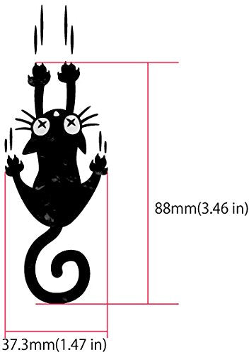 ?????(Jockomo) Inlay Cat Guitar And Bass Musical Instruments Sticker/Decal (B 300Rc Wt)