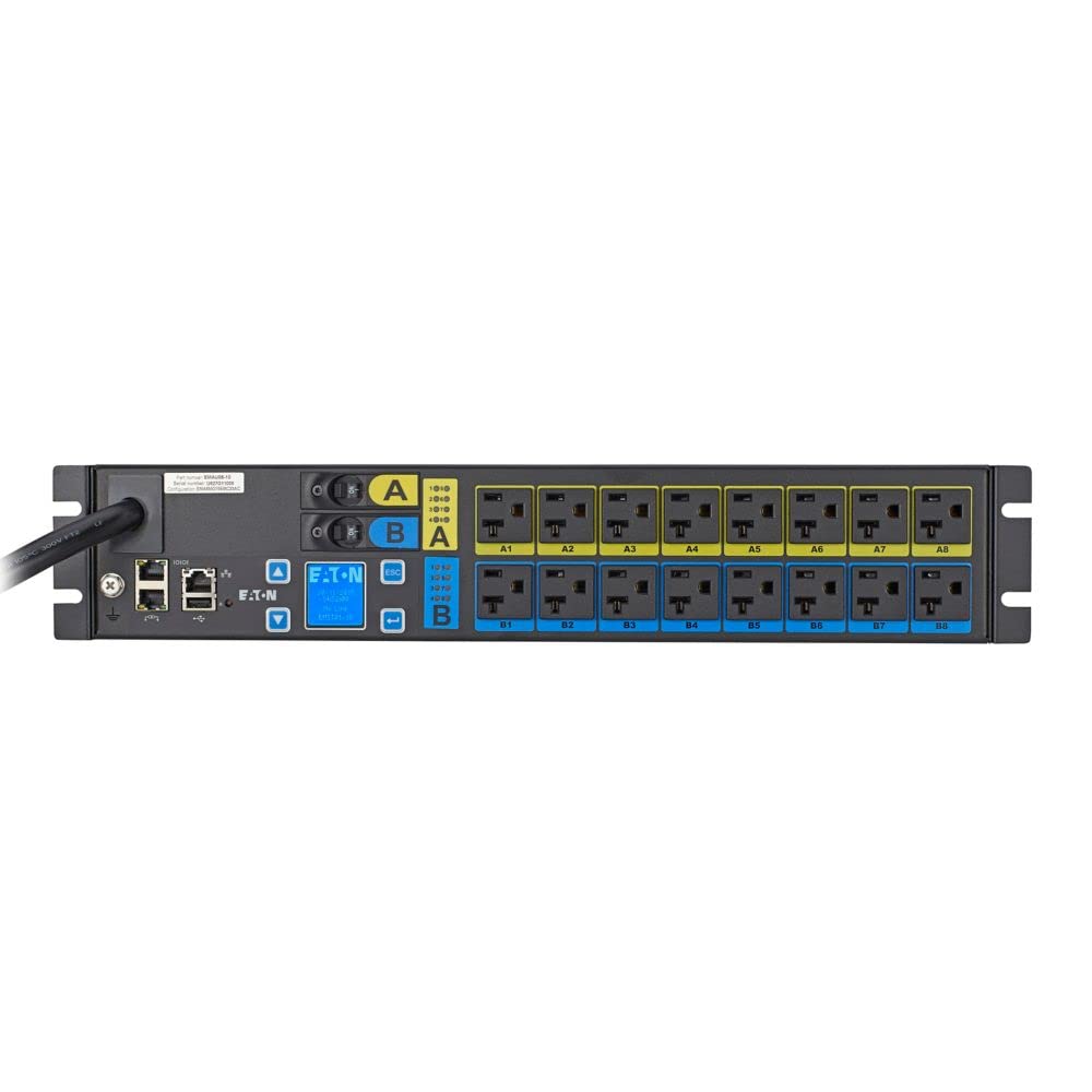 Eaton Managed Rack Pdu 2.88 Kw Max 120V 24A 50-60Hz 2U Single-Phase Pdu
