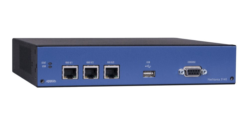 Adtran Netvanta 3140 Rm   Router   Rack Mountable, Black/Blue (1700341F1)