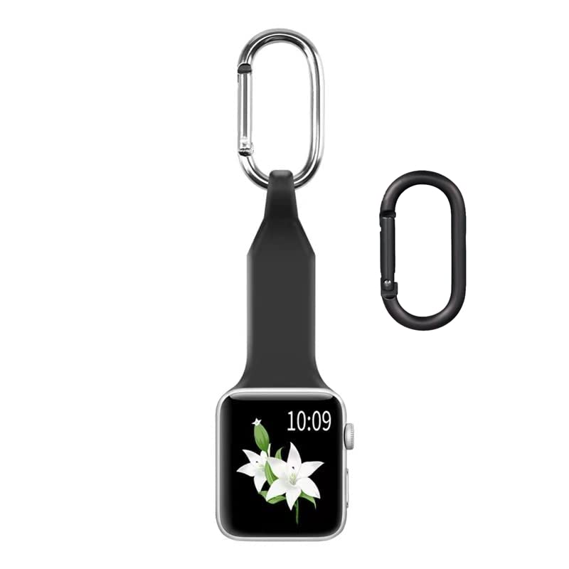 Compatible with Apple Watch Fob Necklace Lanyard Keychain Pocket Watch Case Clip Nurse Armband Pendant Carabiner. Suitable for I