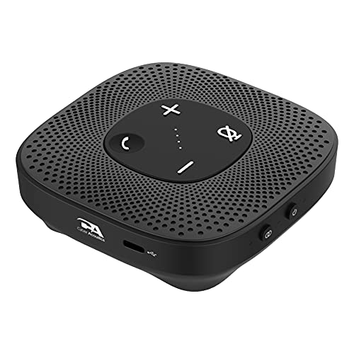 Ca Essential Speakerphone Sp 2000   Usb And Bluetooth Speakerphone, Crystal Clear Sound, 360 Degree Noise Cancelling Microphone 