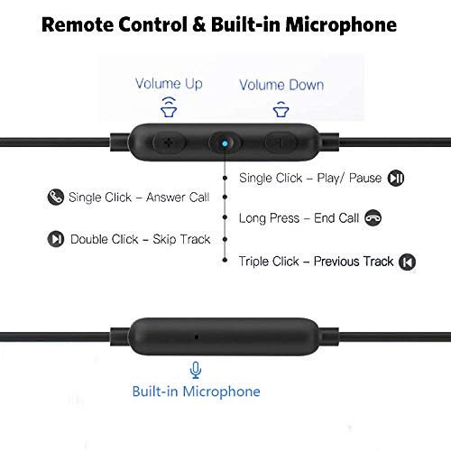 Gaming Earbuds With Mic,Earphones Wired Stereo Bass With Detachable Dual Microphone Noise Cancelling E Sports Hifi 3.5Mm In Ear