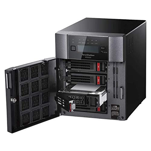 Buffalo Terastation Ws5420Dn Windows Server Iot 2019 8Tb (4X2Tb) Desktop Nas With Hard Drives Included / 4 Bay / 10Gbe / Storage
