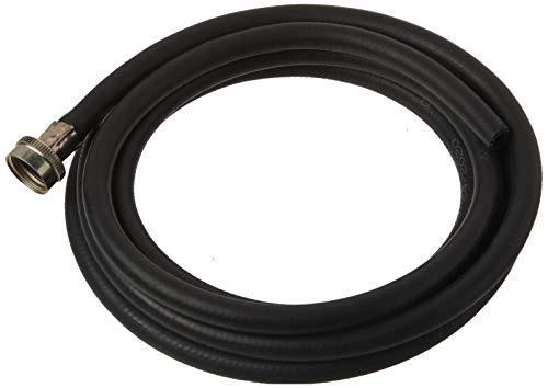 Eastman 60309, Black Rubber Washing Machine Drain Hose, 12 Ft Length, Feet