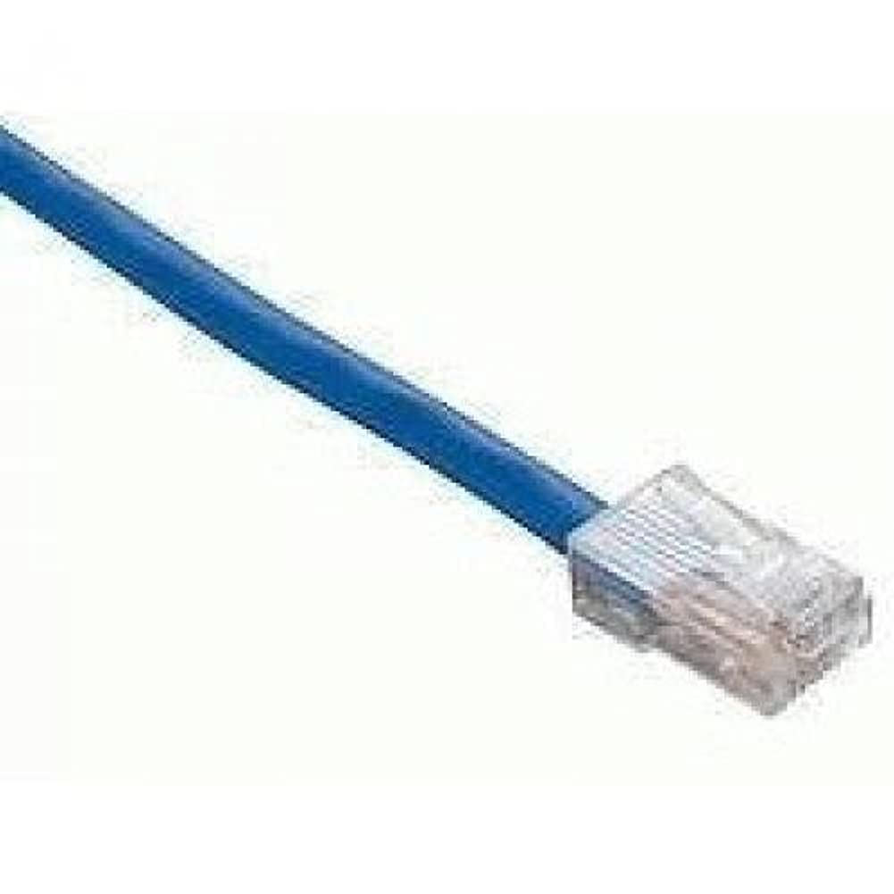 1Ft Blue Cat5E  Patch Cable, Utp, No Boots