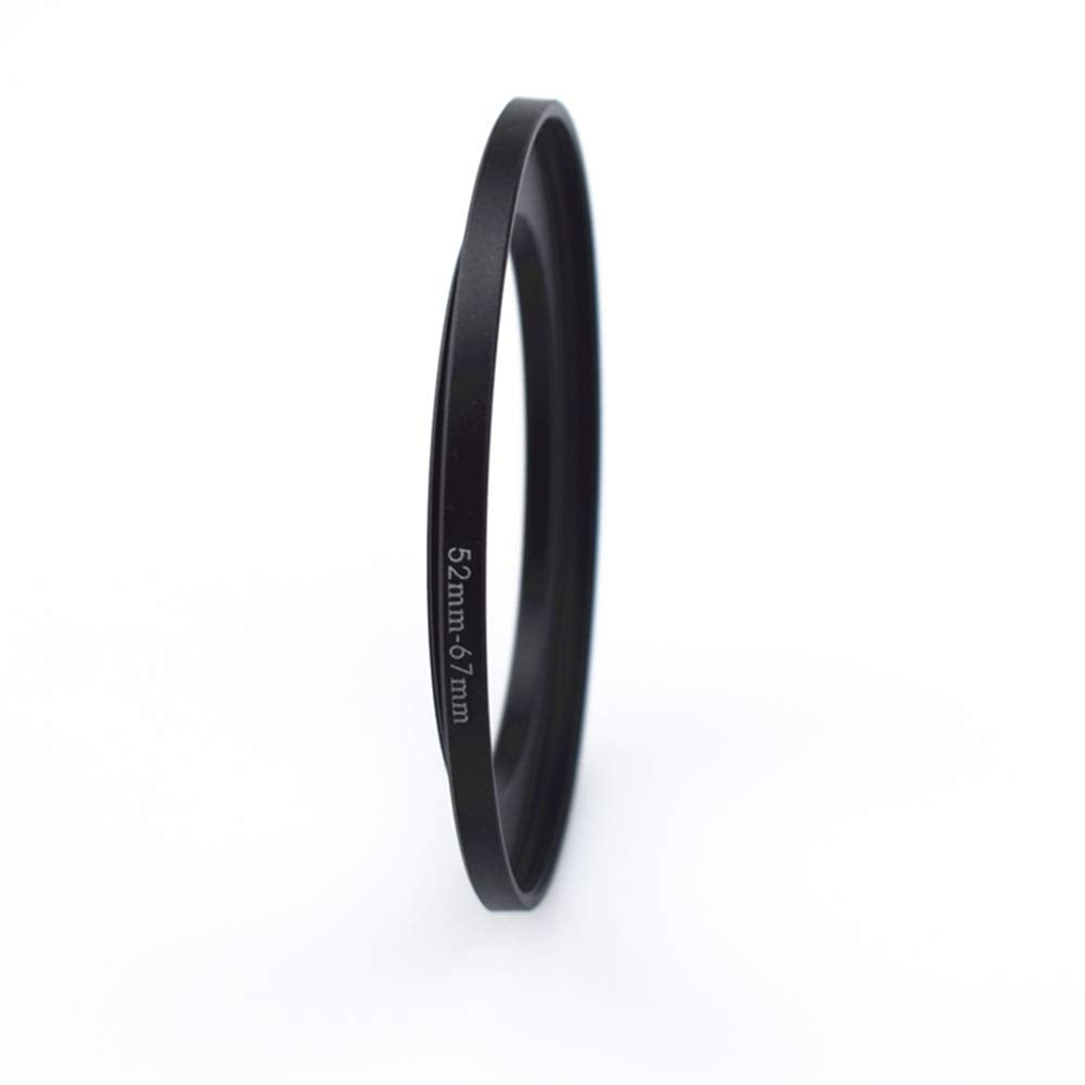 52Mm To 67Mm Camera Filter Ring/52Mm To 67Mm Step Up Ring Filter Adapter For 67Mm Uv, Nd, Cpl Filter,Metal Step Up Ring