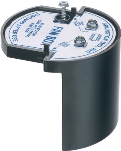 Arlington Fb443 Ceiling Fan/Fixture Mounting Box 4.250 Inch X 4.236 Inch X 5.071 Inch 18.3 Cubic Inch