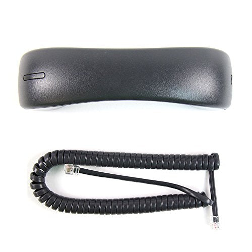 The VoIP Lounge Handset Receiver with Curly Cord for Cisco 7900 Series Phone 7902 7905 7906 7910 7911 7912 7940 7941 7942 7945 7