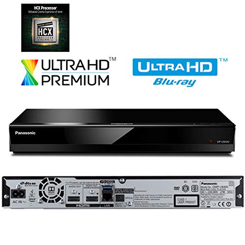Panasonic Ub420P 4K Ultrahd Hdmi Multi System Blu Ray Disc Dvd Player A B C Region 1 2 3 4 5 6 Dvd   6 Feet Hdmi Cable