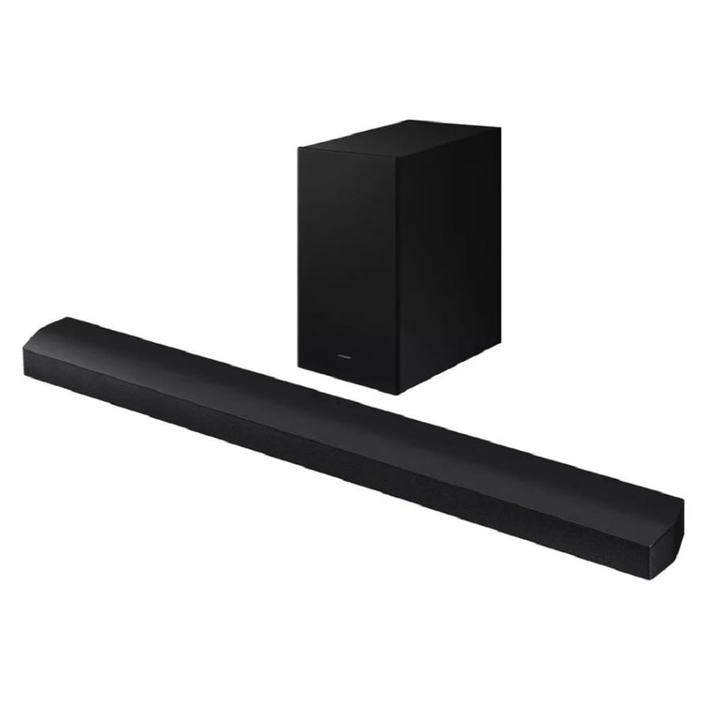 Samsung 5.1Ch. Dts Virtual:X Soundbar With Bass Boost And Wireless Sub Hw-B73Md/Za - Black