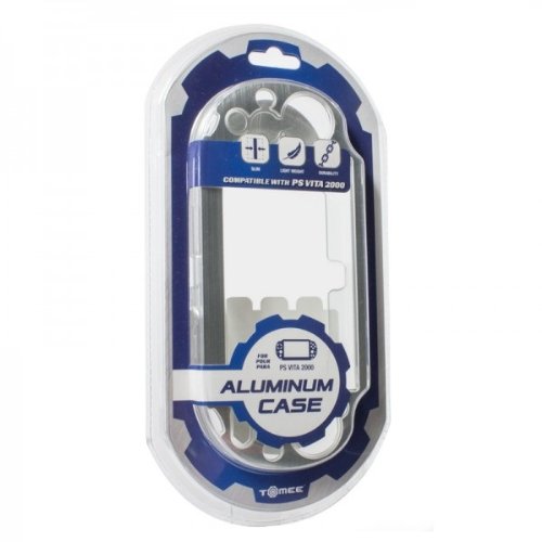 Tomee Aluminum Case Cover (Silver)   Sony Ps Vita 2000