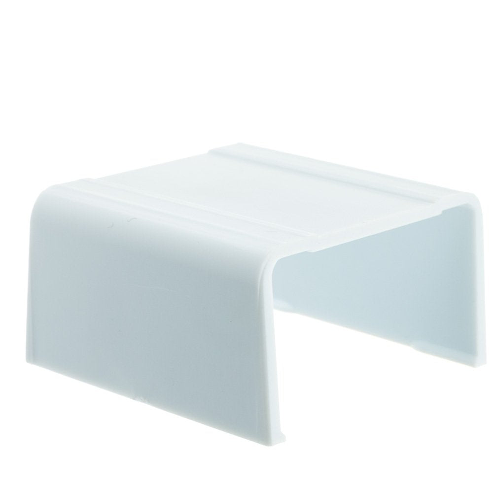 Cord Cover Cable Raceway, 1.75 Inch Surface Mount Cable Raceway Joint Cover On Wall Cord Concealer (Covers 2 Raceway Junction),