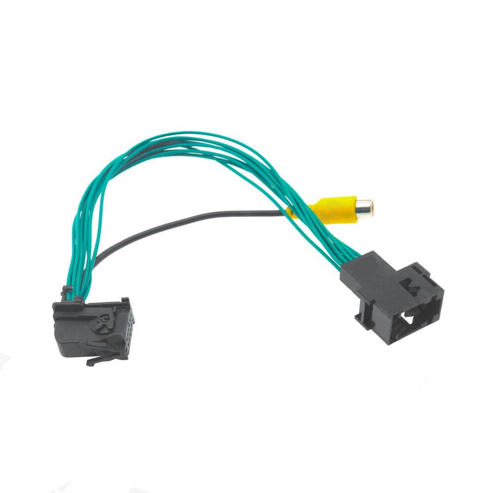 Rontcos Parking Reverse Camera Video Plug Converter Cable Backup Camera Harness Adapter 12Pins For 2012 18 Ford Sync 1 For Focus