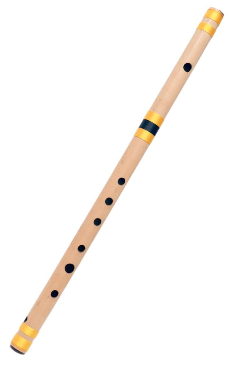 Ibda Bamboo Flute For Professional/Learner/Beginner Bansuri (G Scale 19 Inch)
