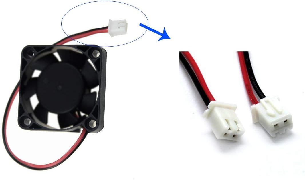 40Mm X 40Mm X 10Mm 4010 12V 0.15A Dc Brushless Ball Bearing Cooling Fan 2Pin Ab4010M12 Ul Tuv
