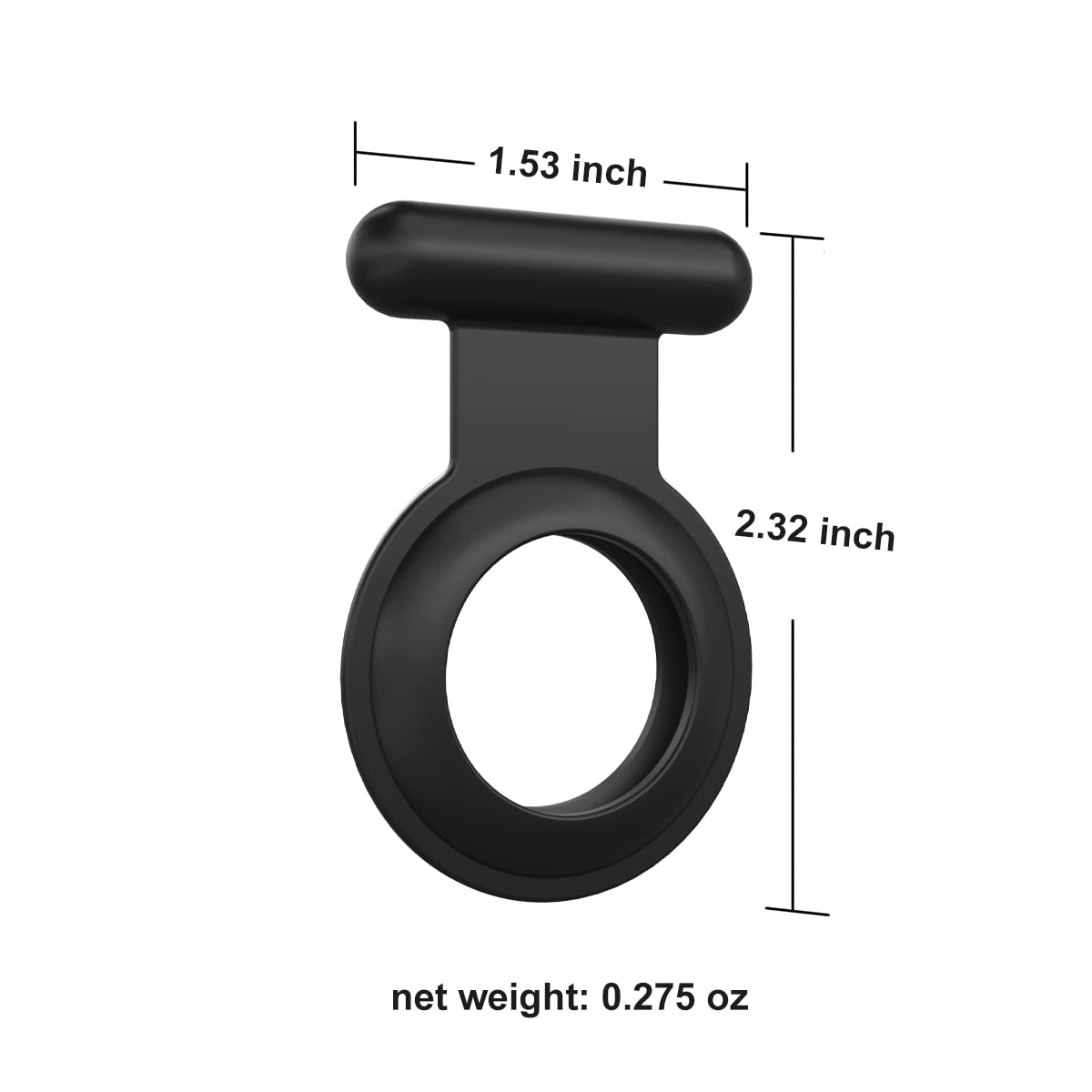 Airtag Holder With Safety Pin(2 Pack, Black), Hidden Wearable Airtag Case With Badge Brooch Clip For Clothes Of Kids, Teens, Toddler. Compatible With Apple Air Tag Gps Tracker