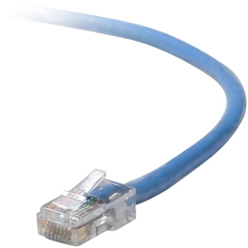 Belkin, Patch Cable Rj-45 (M) Rj-45 (M) 12 Ft Utp Cat 5E Molded, Snagless Blue For Omniview Smb 1X16, Smb 1X8, Omniview Smb Cat5
