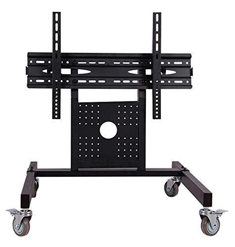 Rolling Tv Mount With Wheel For 32 65 Inch Flat Curved Screen Tv, Led Lcd, 45� Adjustable Viewing Angle,Low Height Mobile Tv Stand, Monitor Floor Stand Cart, Conferences, Exhibitions, Home,Office