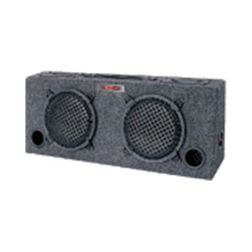 New Xxx Kic80 2) 8'' Car Audio Subwoofers Subs + Box Enclosure + 5'' Tweeters