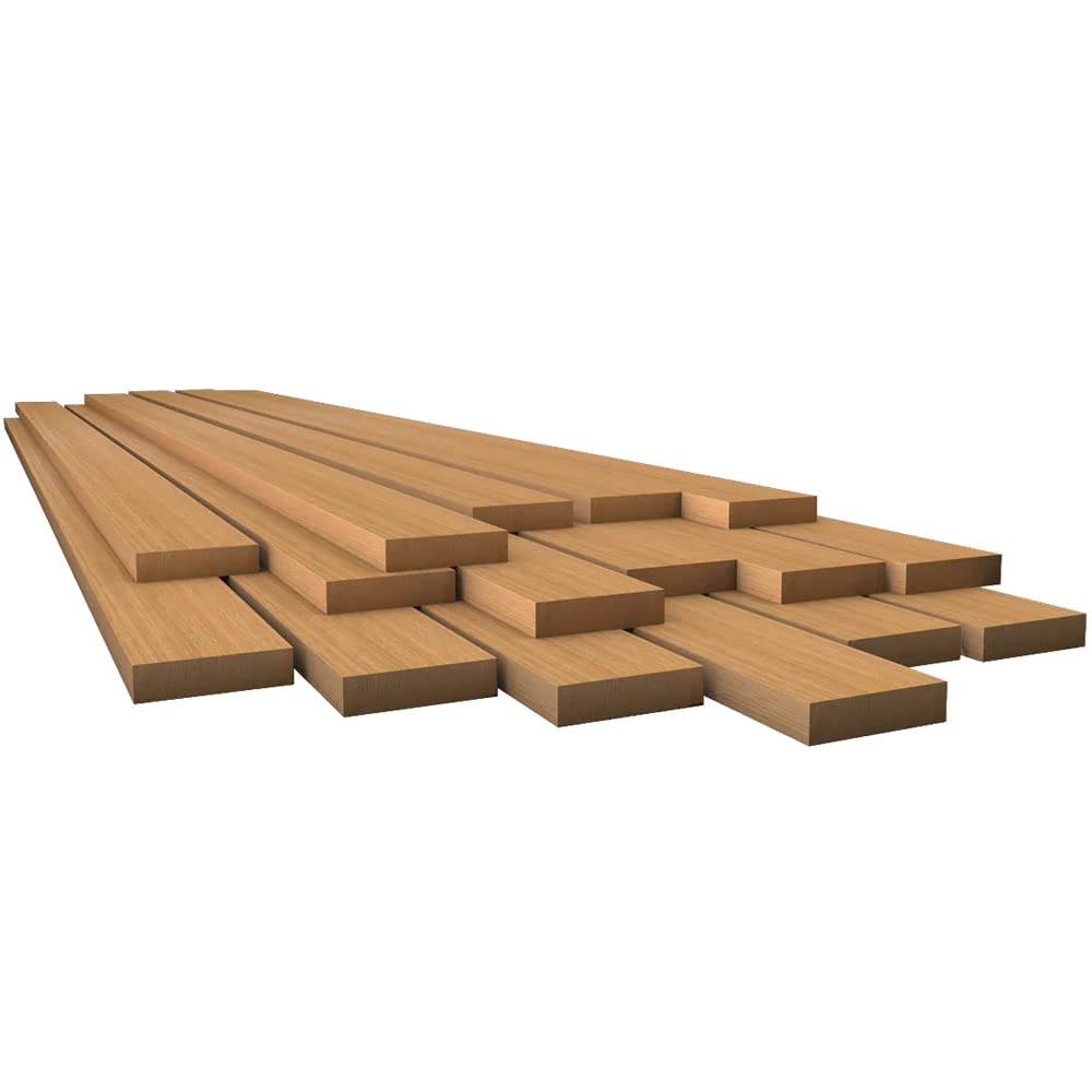 Whitecap 60812 Teak Lumber 1/2'' X 1-3/4'' X 36'',WBHDWB017DZVZCG