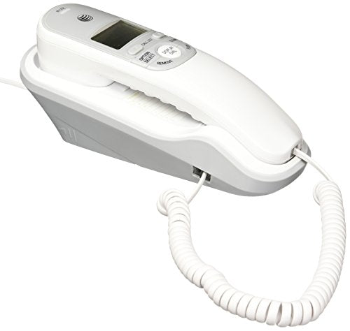 At&T Tr1909 Trimline Corded Phone With Caller Id, White