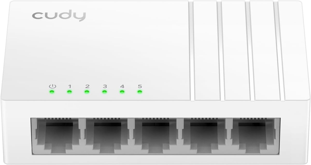 Cudy Switch GS105U 5Port Gigabit Splitter with USB C Retail