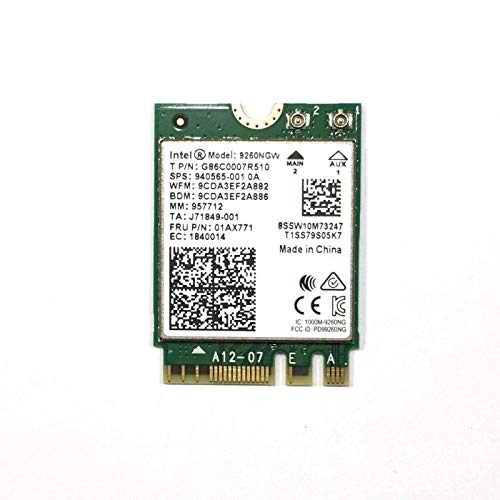 Intel Wireless Ac 9260 Single Pack