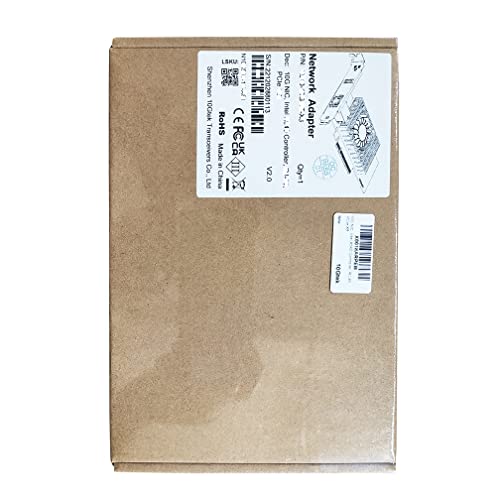 10Gtek 10Gb Pci E Nic Network Card, Dual Sfp+ Port, With Intel 82599Es Controller, Pci Express Ethernet Lan Adapter Support Wind