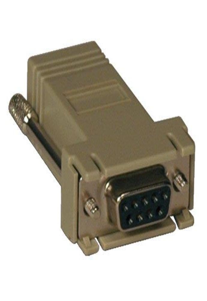 Tripp Lite B090A9F DB9F  RJ45 Modular Serial Adapter