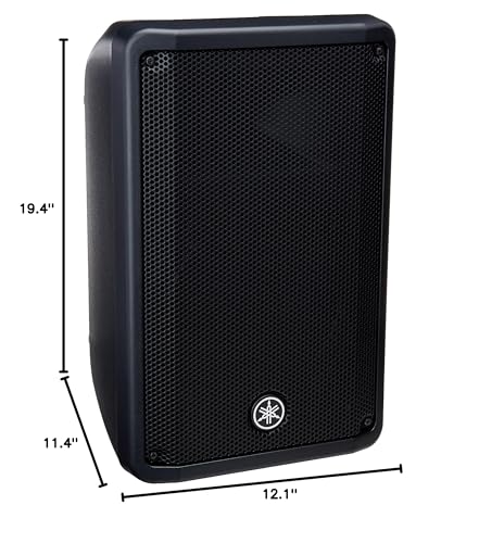 Yamaha Cbr10 10-Inch 700W Passive Speaker, Black