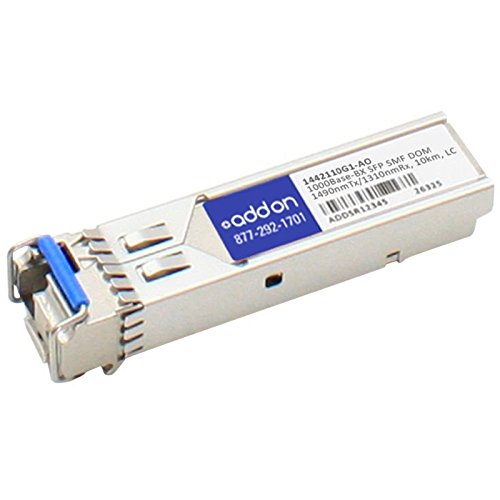 Addon Networking Sfp Mini Gbic Transceiver Module, Lc Single Mode (1442110G1 Ao)