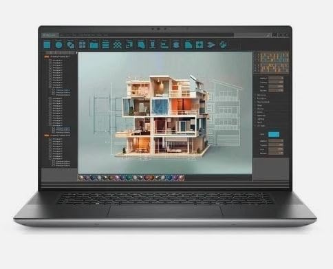 Dell Precision Precision 5690 16 32GB 512GB SSD Core Ultra 7 165H 1.4GHz WIN11P, Titan Gray