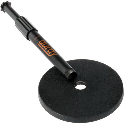 Auray Tt 6220 Telescoping Tabletop Microphone Stand (Black)
