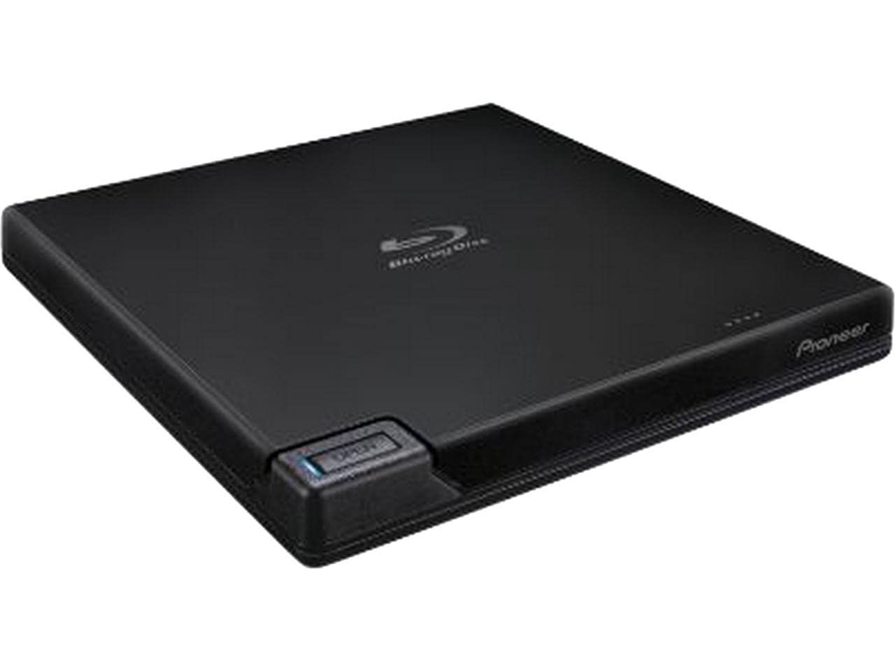 Pioneer Electronics Bdr Xd07B 6X Slim Portable Usb 3.0 Bd/Dvd/Cd Burner Supports Bdxl & M Disc Format With Cyberlink Software, B