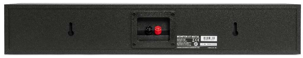 Polk Monitor Xt35 Slim Center Channel Speaker - Hi-Res Audio Certified, Dolby Atmos & Dts:X Compatible, 1 Terylene Tweeter & Fou