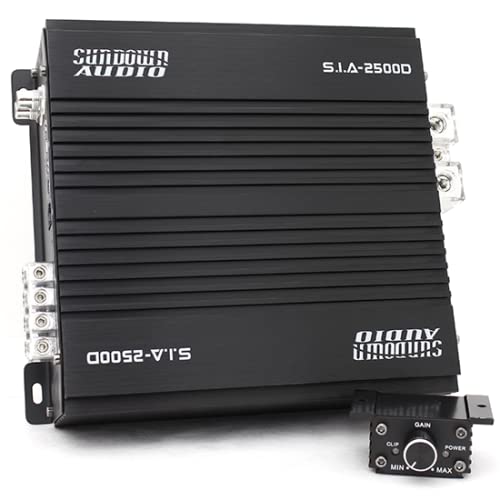 Sundown Audio Sia 2500D Monoblock 2500W Rms Amplifier